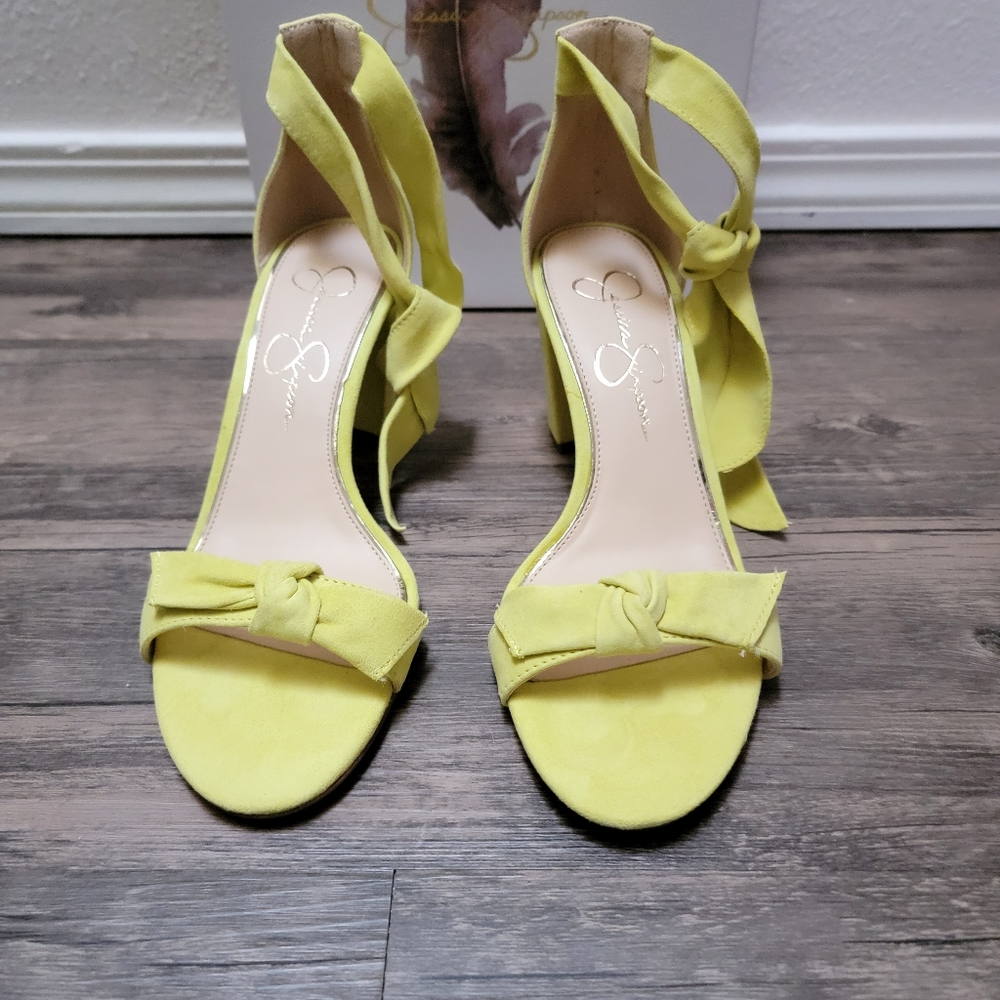 Jessica Simpson Summer Yellow Mystie Sandal